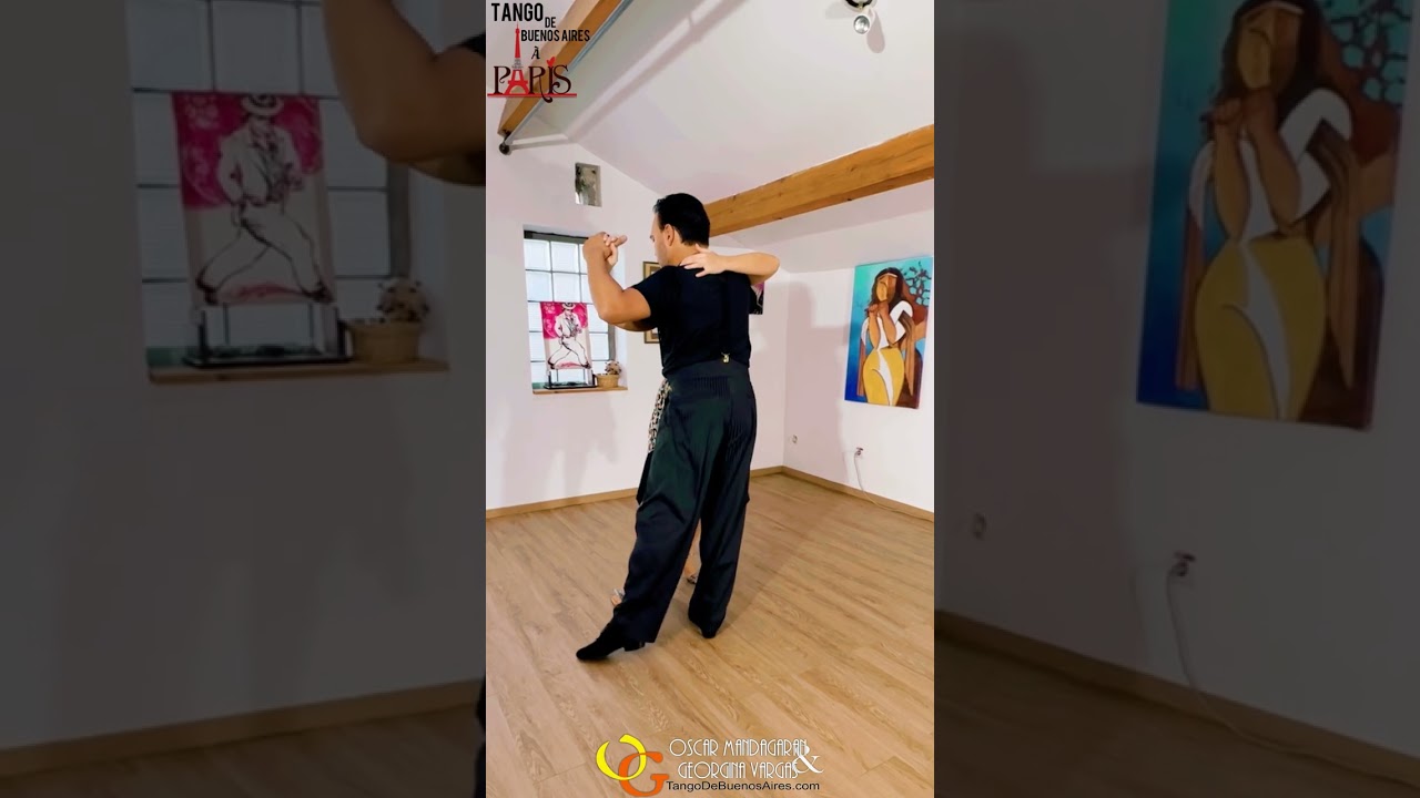 #tango Musicality 1 Osvaldo Pugliese Zoom 19/9/2022 step #dancers Georgina Vargas Oscar Mandagaran