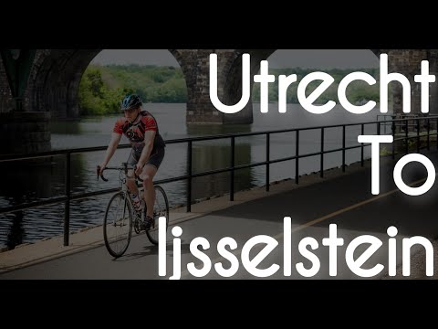 Scenic Bicycle Ride from Utrecht to the Majestic Castle Tower of Ijsselstein