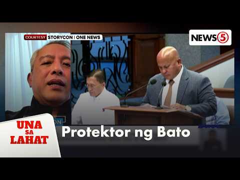Sec. Remulla, ibinunyag na protektado ng makapangyarihang mga tao si Sen. Bato | Una Sa Lahat