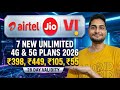 Jio, Airtel, Vi के 4G और 5G Unlimited प्लान - Timestamps