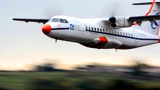 preview picture of video '[Extreme Low Pass] - ATR42-300 Calibra actions at Albi-Le Séquestre airport [LBI/LFCI]'