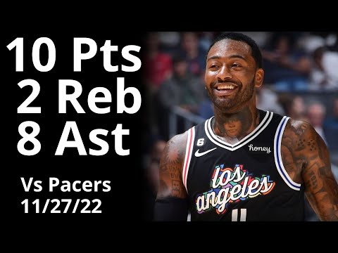 John Wall 10 Pts 8 Ast vs Pacers Highlights