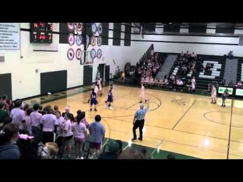Genoa-Kingston Girls Basketball Buzzer Beater
