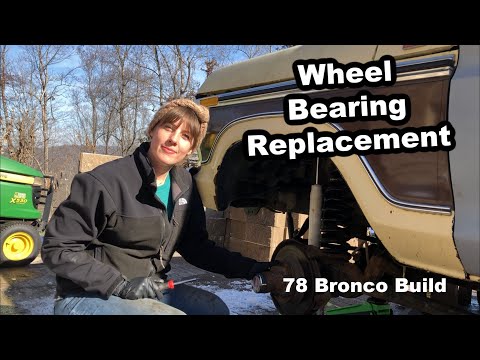 How to replace wheel bearings (78/79 Ford Bronco & 73-79 F150)