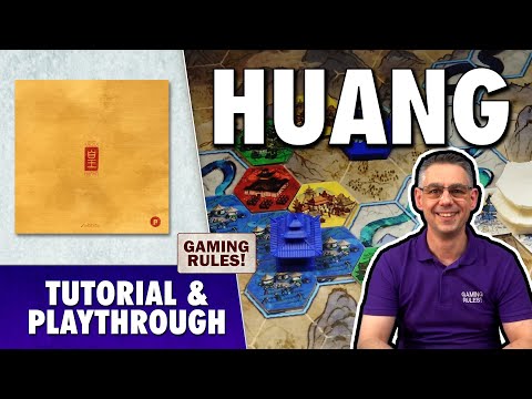 Huang - Tutorial & Playthrough: Reiner Knizia!
