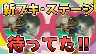 【新シーズン】新ブキ！新ステ！新オカシラ！！最高にわくわくする！！【スプラトゥーン3】