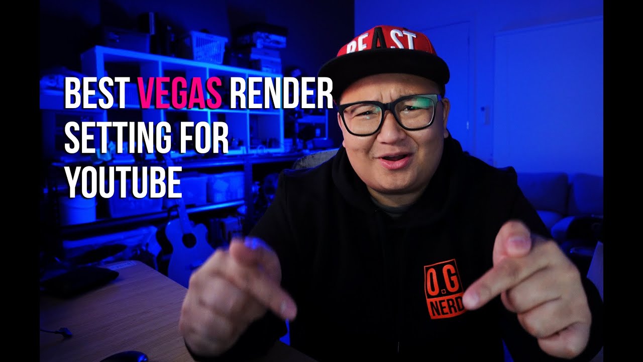 BEST Vegas Render Settings for Youtube 2021