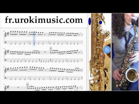 Cours de Saxophone Ténor Pink - Just Give Me A Reason Partie#1 Partitions Mélodie Сhansons Tuto