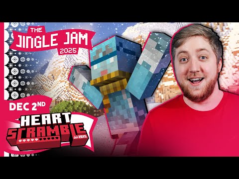 Martyn's Minecraft Heart Scramble | Jingle Jam 2025 Day 2