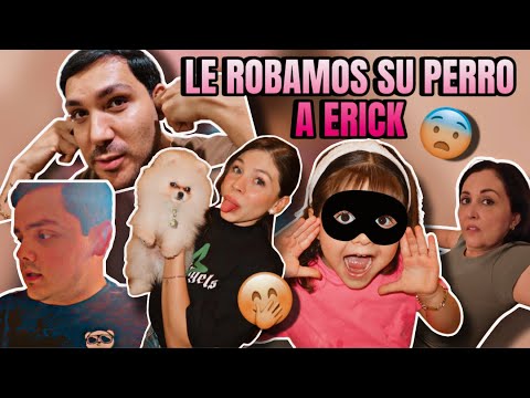 WE HID ERICK'S DOG FOR A DAY 🤣 THIS WAS HIS REACTION | VLOG