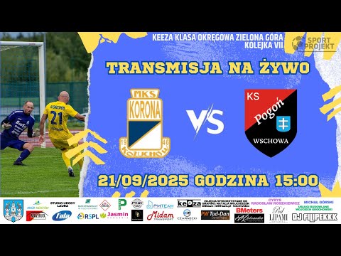 KORONA KOŻUCHÓW - POGOŃ WSCHOWA | "KEEZA" ZIELONOGÓRSKA KLASA OKRĘGOWA | KOLEJKA VII | 21.09.2025