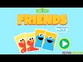 Friends Memory Match Sesame Street Retro Gaming