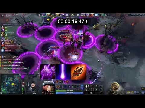 Matu Locked Down For Almost 20 sec - Team Secret vs Elephant TI10 Highlight