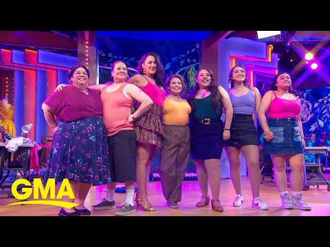 Cast of 'Real Women Have Curves' performs on 'GMA'