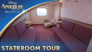 Disney Adventure – Oceanview Stateroom | Disney Cruise Line