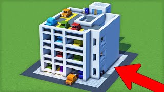 How To Build a Parking Garage In Minecraft Block By Block