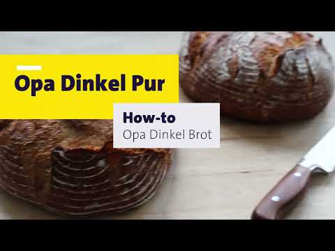 Zeelandia präsentiert: Herstellung von Opa-Dinkel-Brot mit Opa Dinkel Pur