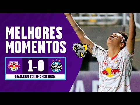 Gols e lances de Red Bull Bragantino x Grêmio