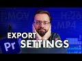 MOV Vs MP4 Vs H 264 Best Video Export Settings