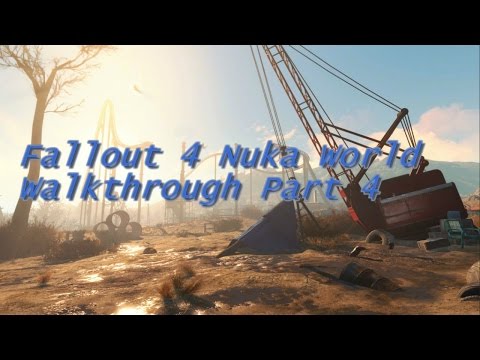 Fallout 4 Nuka World Walkthrough Part 4! The Galactic Zone...
