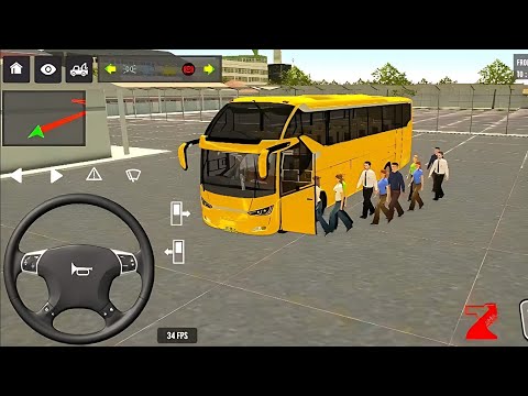 Euro Coach Bus Driving 3D | Euro Coach Bus Simulator 3D | Android Gameplay |