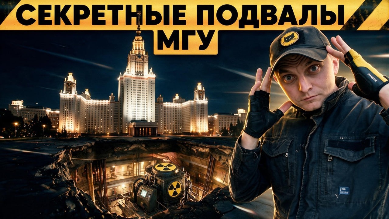 Подземелья ЯДЕРНОГО ИНСТИТУТА в Москве | Радиация под МГУ