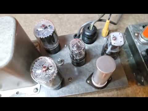 1954 Heathkit W3M "Williamson" amps with WA-P2 Pre Amps