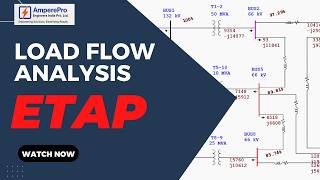 LOAD FLOW ANALYSIS USING ETAP | PART 1 | POWER SYSTEM STUDY