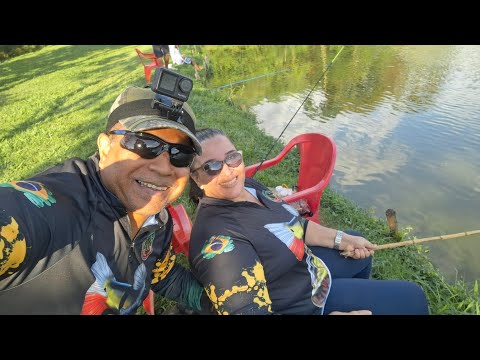 Pescaria no Pesque-Pague Fernandão - Teixeiras MG #caçaepesca #pesca #pesquepague