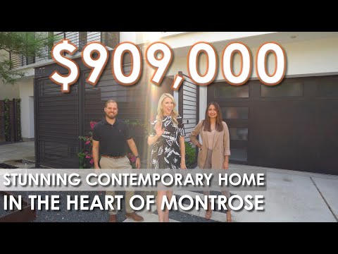 Stunning Contemporary Home in Montrose | Houston, Texas