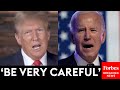 WATCH: Trump Issues Clear Warning To Biden In Demand For Presidential Immunity: 'Be Very Careful'