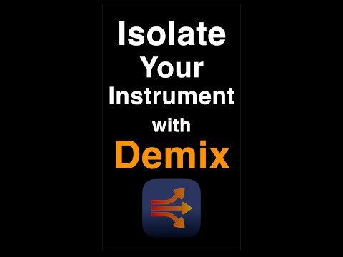 Demix - AI Instrument Separation for Anytune on Android