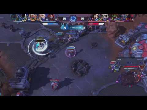 5 NA players try to gank 1 Korean overlord (Ballistix Nachojin)