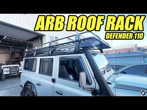 Fitting an ARB roof rack to a Defender 110 Thumbnail