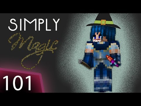 Simply Magic Modpack - Ep 101 - Dabbling with more Thaumcraft.