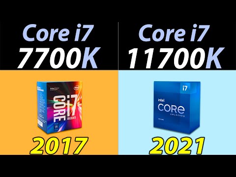 i7-7700K Vs. i7-11700K | How Much Performance Difference in 2021..??