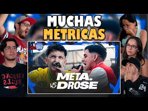 🔴¡CHOQUE DE TÉCNICAS! - COLOMBIANOS REACCIONAN a METALINGÜÍSTICA vs DROSE [FMS CHILE 2025]