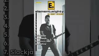 Very underrated band. Element Eighty - 10 Best Songs. METALLLISTICA version! (part 1)