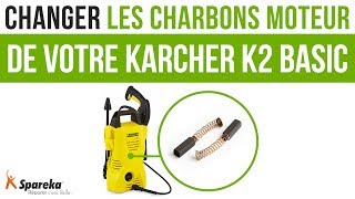 Comment changer les charbons moteurs de votre Karcher K2 Basic ?