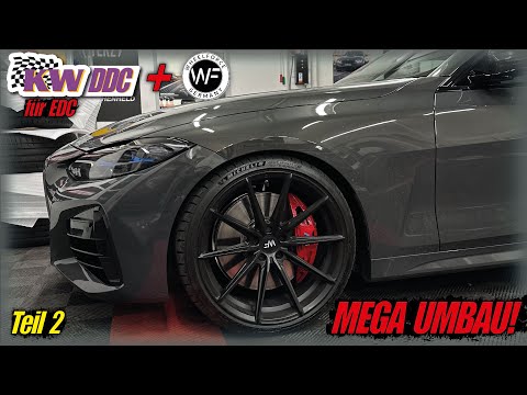 KW DDC PLUG&PLAY Gewindefahrwerk für EDC + 20 Zoll WHEELFORCE passend für BMW M440i G22 XDRIVE