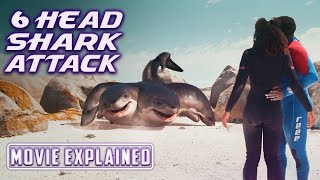 6 Headed Shark Attack (2018) Movie Explained in Hindi Urdu | Shark Movie