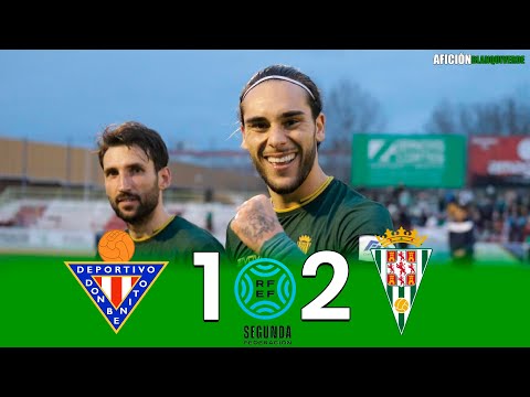 CD DON BENITO 1-2 CÓRDOBA CF | RESUMEN Y GOLES DE LA JORNADA 21.