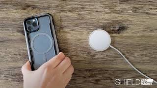 Raptic Shield Pro Apple iPhone 12 Mini Hoesje voor MagSafe Iridescent Hoesjes