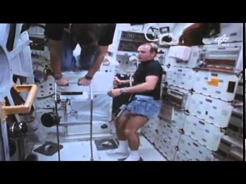 25 Jahre D1-Mission - Astronaut Ernst Messerschmid im Spacelab