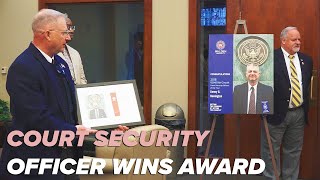 Court security officer wins prestigious award