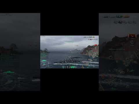 World of Warships - Colbert - DD Killed in 9 seconds #worldofwarships #wows #colbert #shorts