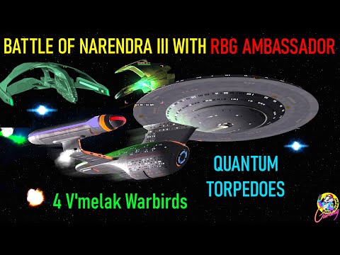 RBG Ambassador at Narendra III Battle - 4 V'melaks - Both Ways - Star Trek Starship Battles