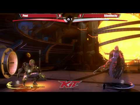 Injustice @ KIT15 - Pnut (Sinestro) vs BlindDucky (Raven) [720p/60fps]