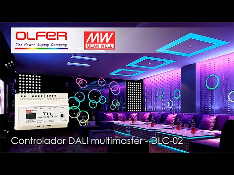 Controlador DALI multimaster - DLC-02 | Electrónica OLFER