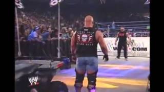 Stone cold and Brock lesnar